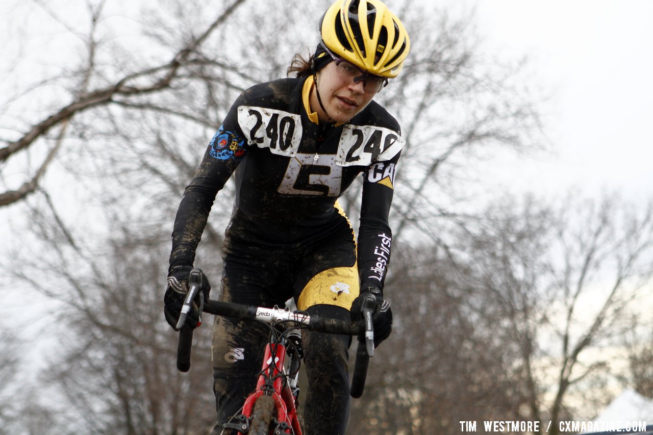 Crystal Anthony went on to finish second. © Cyclocross Magazine